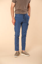 Chile Jogger pantalone cargo uomo in tela paracadute extra slim fit