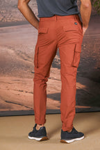 Chile Jogger pantalone cargo uomo in tela paracadute extra slim fit