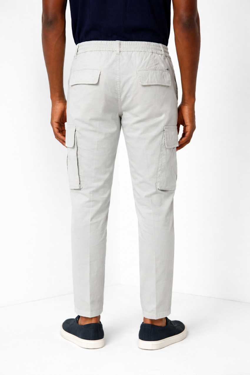 Chile Jogger Hose Cargo Herren aus Fallschirmstoff Lyocell und Baumwolle extra slim fit