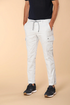 Chile Jogger pantalone cargo uomo in tela paracadute extra slim fit