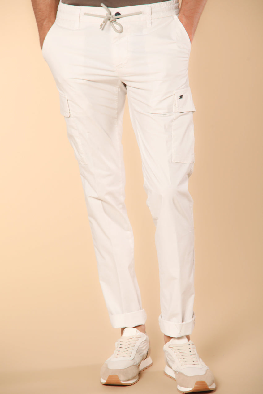 Chile Jogger pantalone cargo uomo in tela paracadute extra slim fit