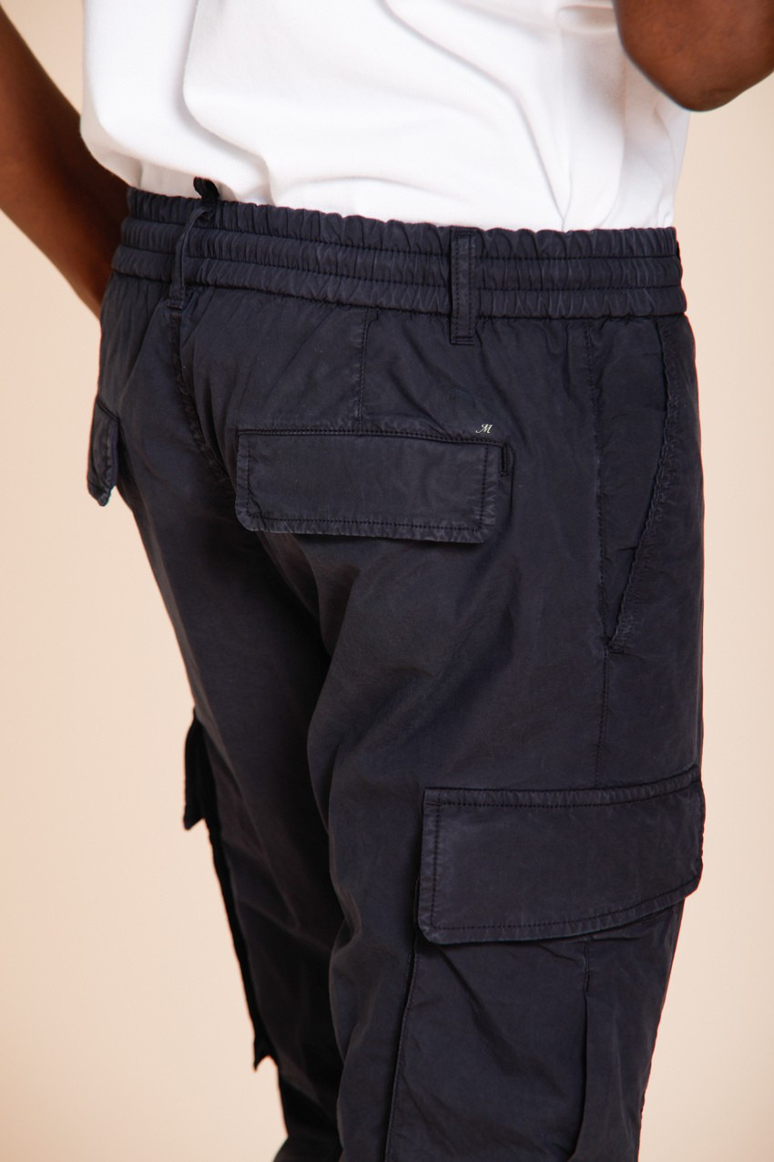 Chile Jogger pantalon cargo homme en toile parachute lyocell et coton extra slim fit