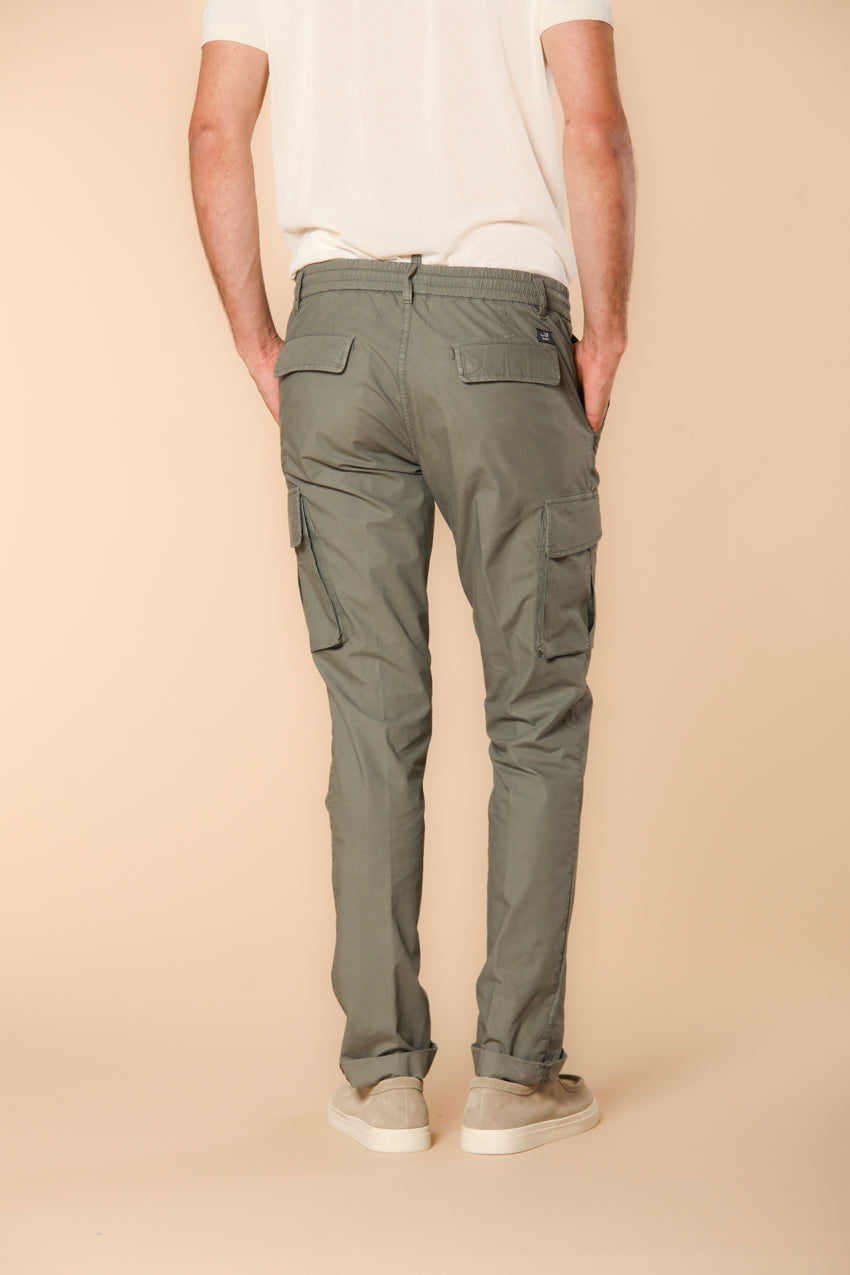 Chile Jogger Men's cargo pants in parachute fabric Extra Slim Fit