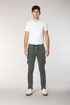 Chile Jogger men's cargo trousers in 1500-wale corduroy extra slim fit
