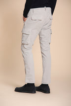 Foto 4 Chile Jogger pantalone cargo uomo in velluto 1500 righe extra slim fit