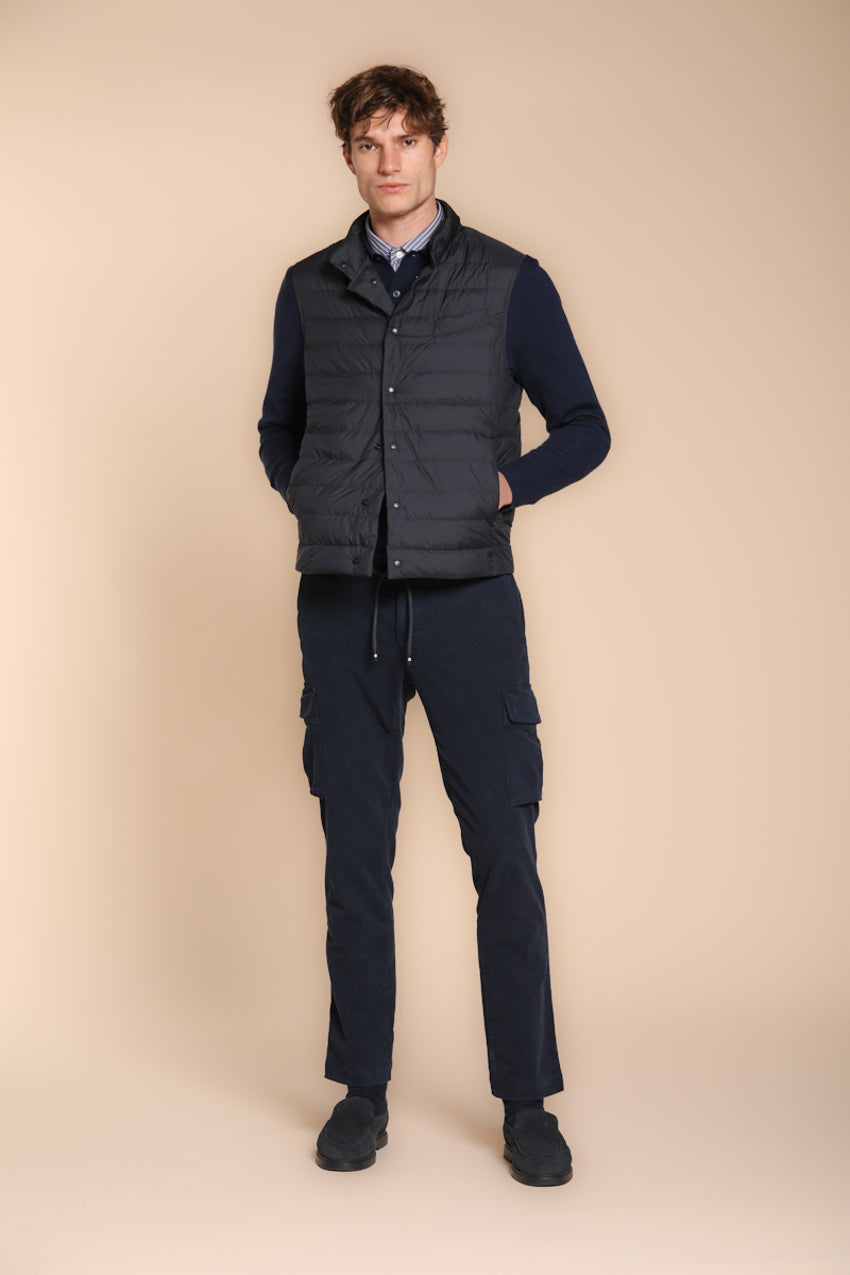 Foto 2 Chile Jogger pantalone cargo uomo in velluto 1500 righe extra slim fit