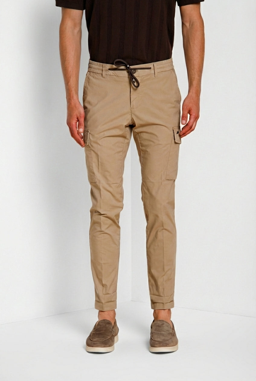 Chile Jogger Herren Cargohose aus Lyocell und Baumwolle Fallschirmstoff extra slim fit