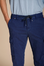 Chile Jogger pantalon cargo homme en toile parachute lyocell et coton extra slim fit