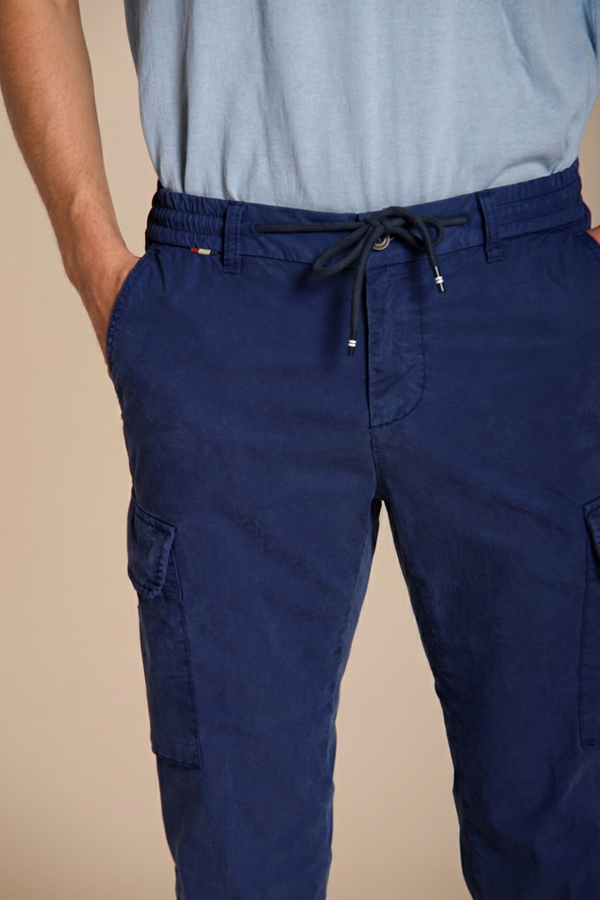 Chile Jogger pantalon cargo homme en toile parachute lyocell et coton extra slim fit