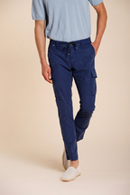 Chile Jogger pantalon cargo homme en toile parachute lyocell et coton extra slim fit