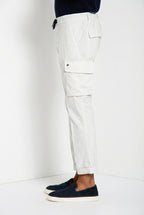 Chile Jogger pantalon cargo homme en toile parachute lyocell et coton extra slim fit