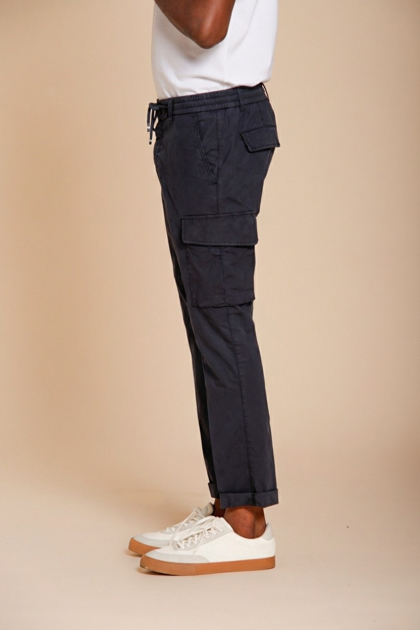 Chile Jogger pantalon cargo homme en toile parachute lyocell et coton extra slim fit