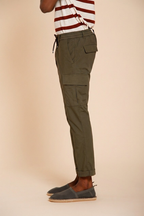 Chile Jogger pantalon cargo homme en toile parachute lyocell et coton extra slim fit