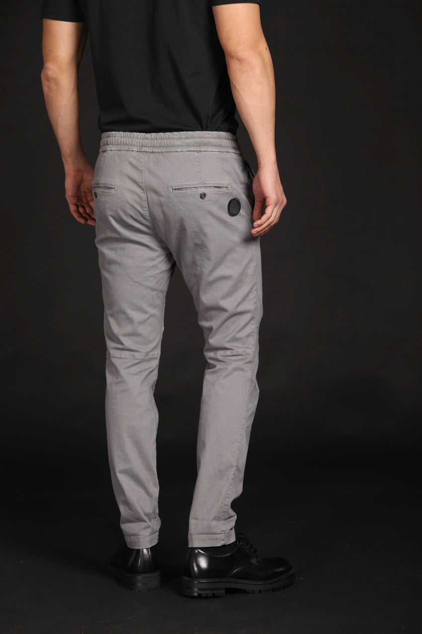 John Sack pantalon chino pour homme en gabardine stretch édition limitée coupe carrot ①