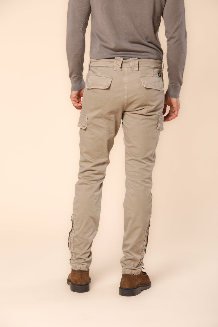 Bolivia men's cargo pants in gabardine regular fit