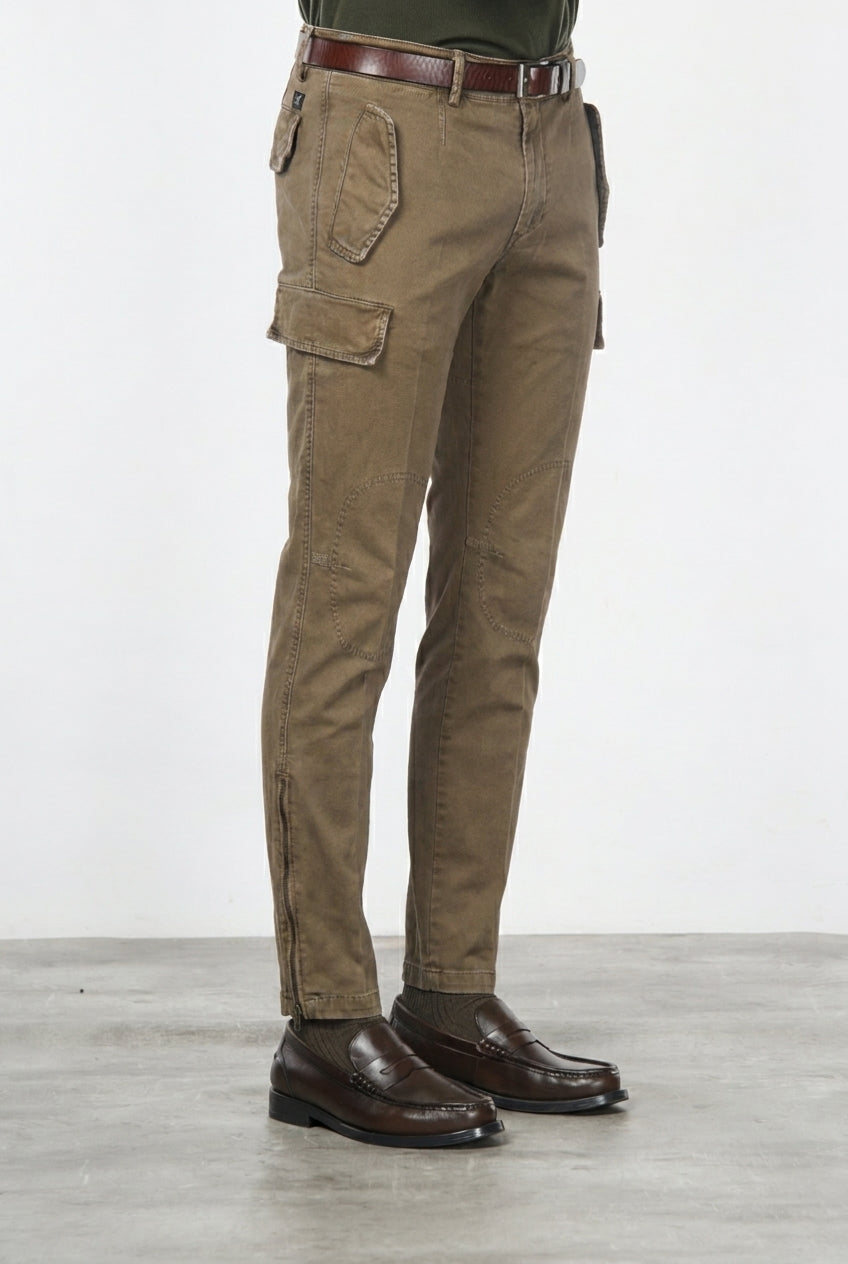Bolivia Cargo-Hose für Herren aus Gabardine mit regular fit