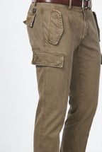 Bolivia Cargo-Hose für Herren aus Gabardine mit regular fit