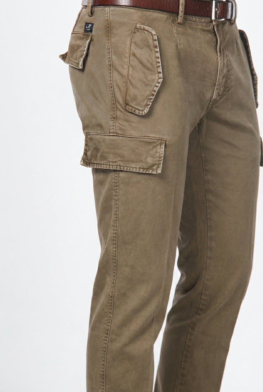 Bolivia Cargo-Hose für Herren aus Gabardine mit regular fit