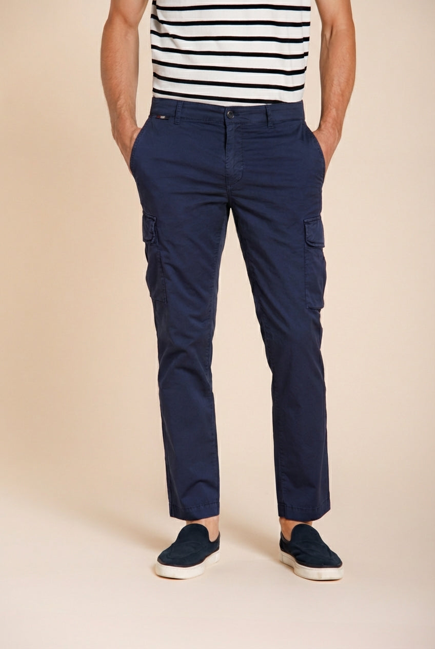 Chile Herren Cargohose aus Stretch-Gabardine regular fit