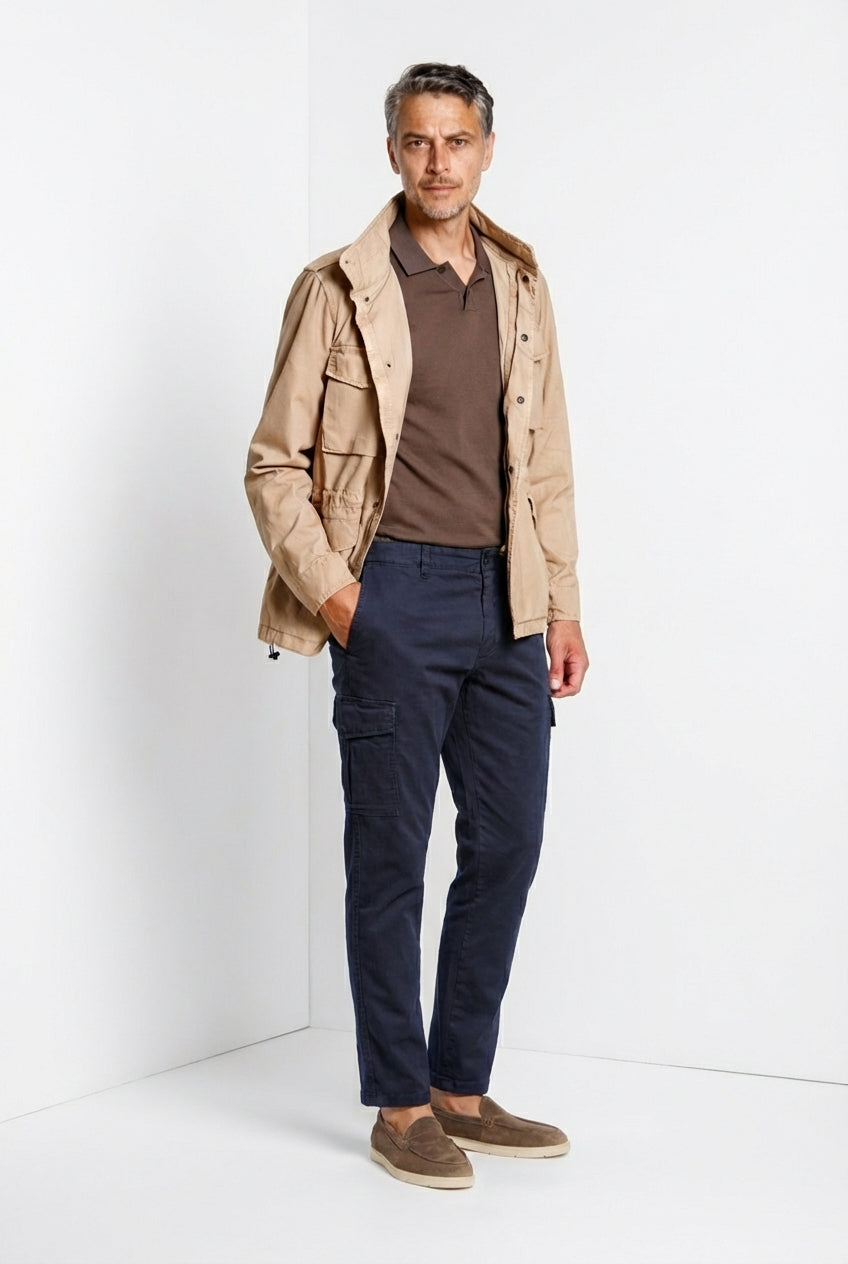 Chile Herren Cargo Hose aus Stretch Gabardine regular fit