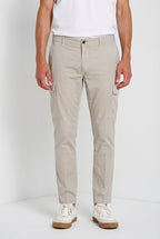 Chile men's cargo pants in stretch gabardine regular fit