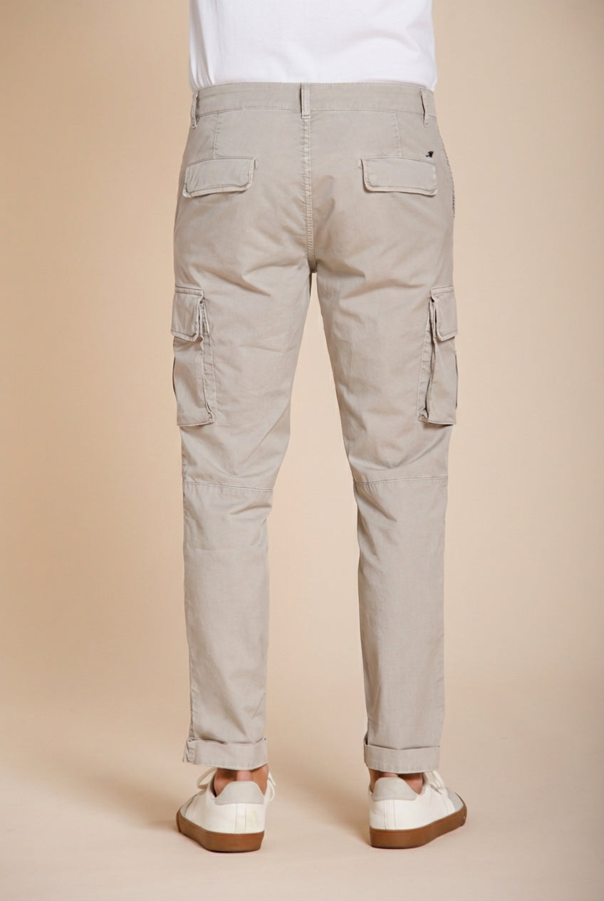 Chile men's cargo pants in stretch gabardine regular fit