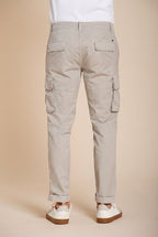 Chile men's cargo pants in stretch gabardine regular fit