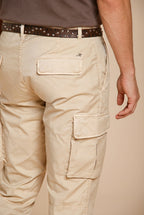 Chile pantalon cargo homme en gabardine stretch regular fit