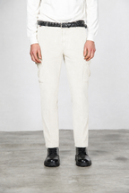 Chile men’s cargo pants in wide-wale velvet with regular fit