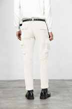 Chile men’s cargo pants in wide-wale velvet with regular fit