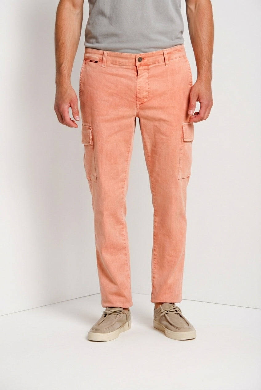 Chile Delamere Hose Cargo Herren aus Twill Leinen und Baumwolle regular fit