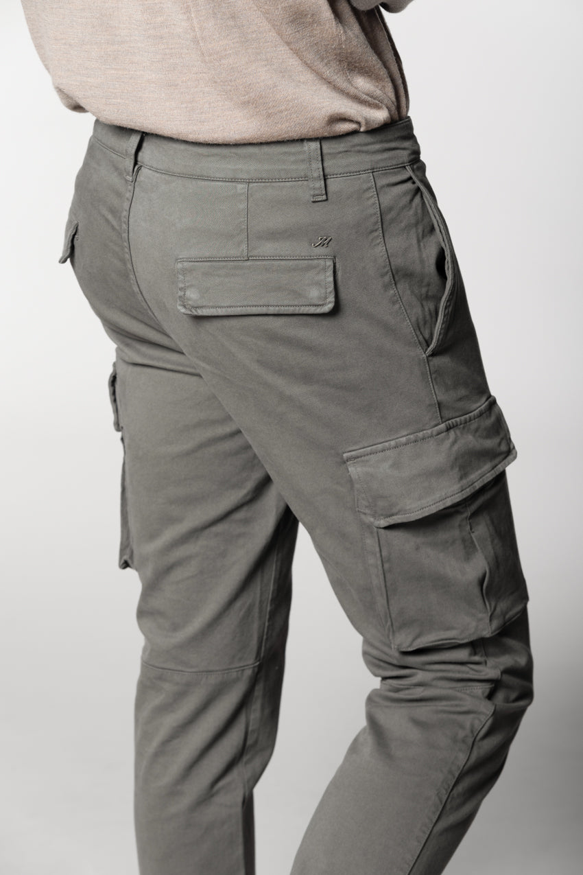 Chile men’s cargo pants in gabardine stretch regular fit