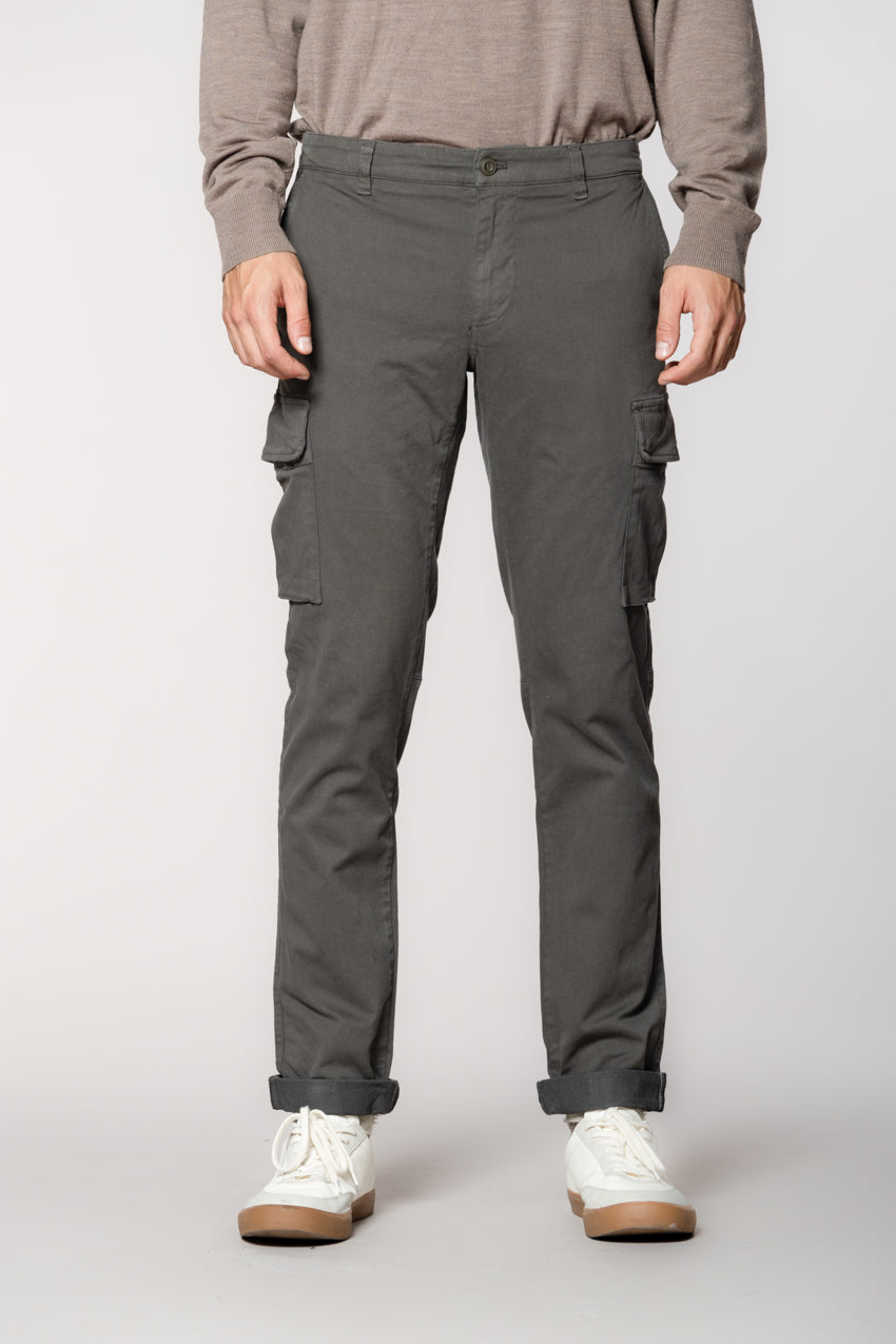 Chile men’s cargo pants in gabardine stretch regular fit