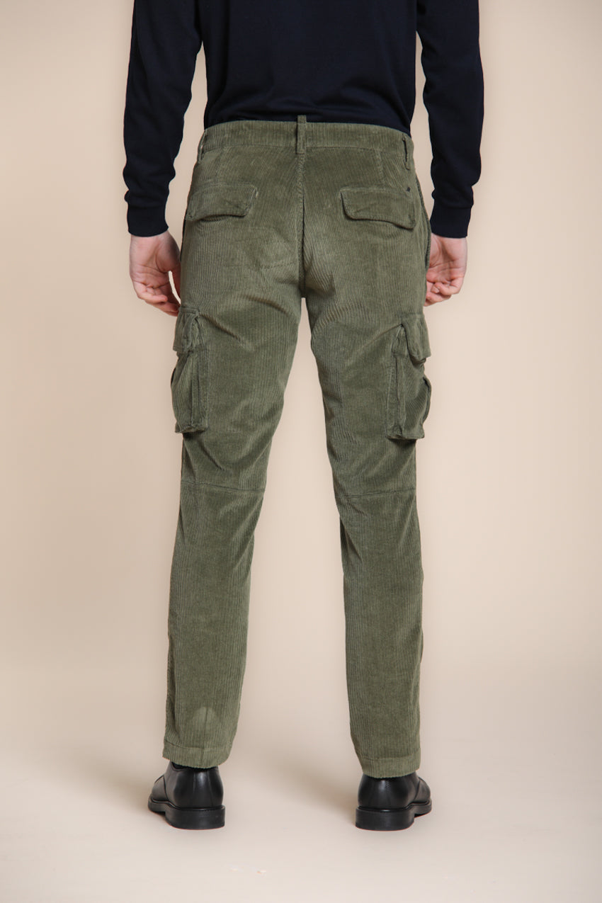 Chile pantalon cargo en velours côtelé France regular fit