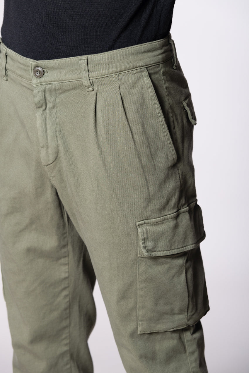 Chile 2 Pinces men’s cargo pants in wool regular fit