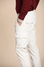 Chile 2 Pinces pantalon cargo en laine regular fit