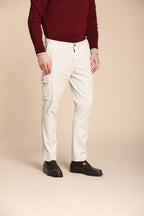 Chile 2 Pinces pantalon cargo en laine regular fit