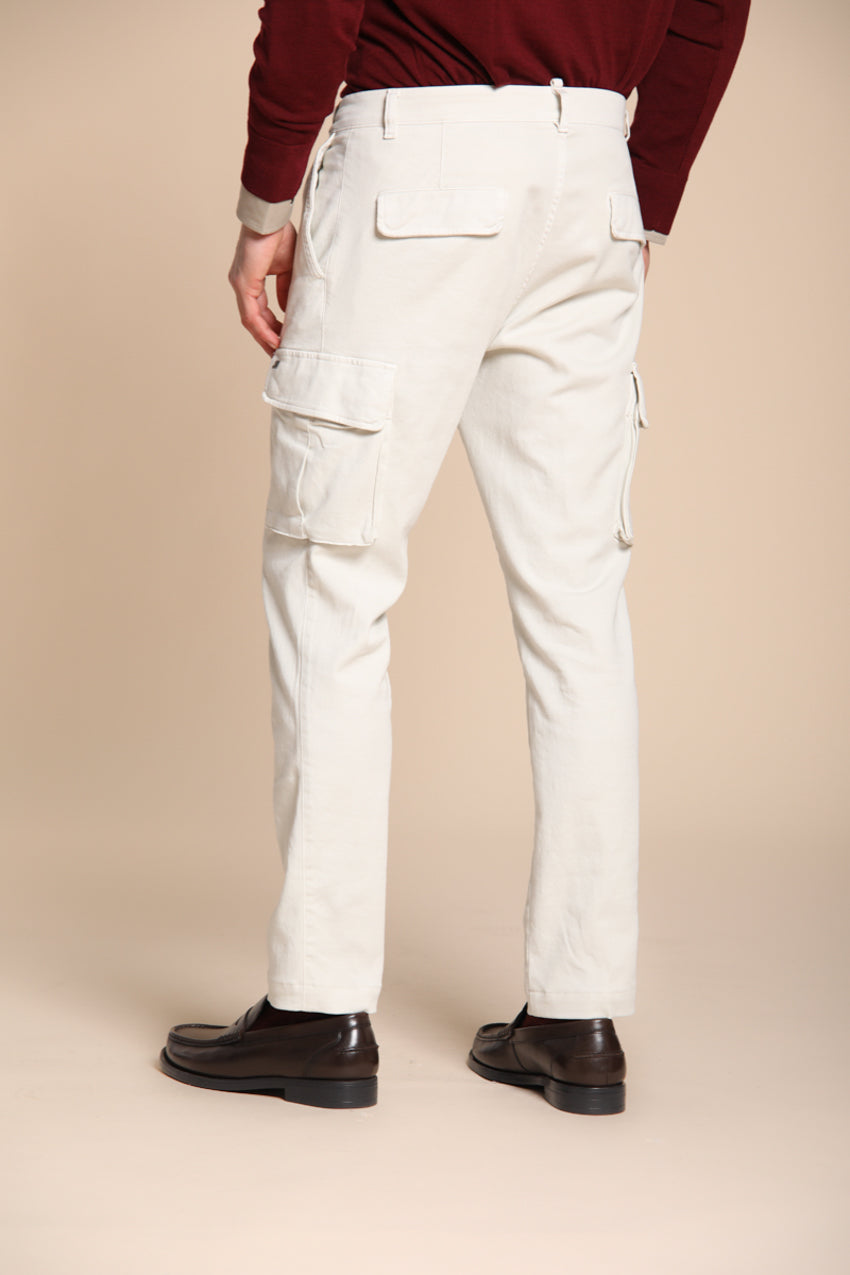 Chile 2 Pinces pantalon cargo en laine regular fit