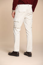 Chile 2 Pinces pantalon cargo en laine regular fit