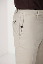 New York Delamere Hose Chino Herren aus leichtem Stretch Twill regular fit