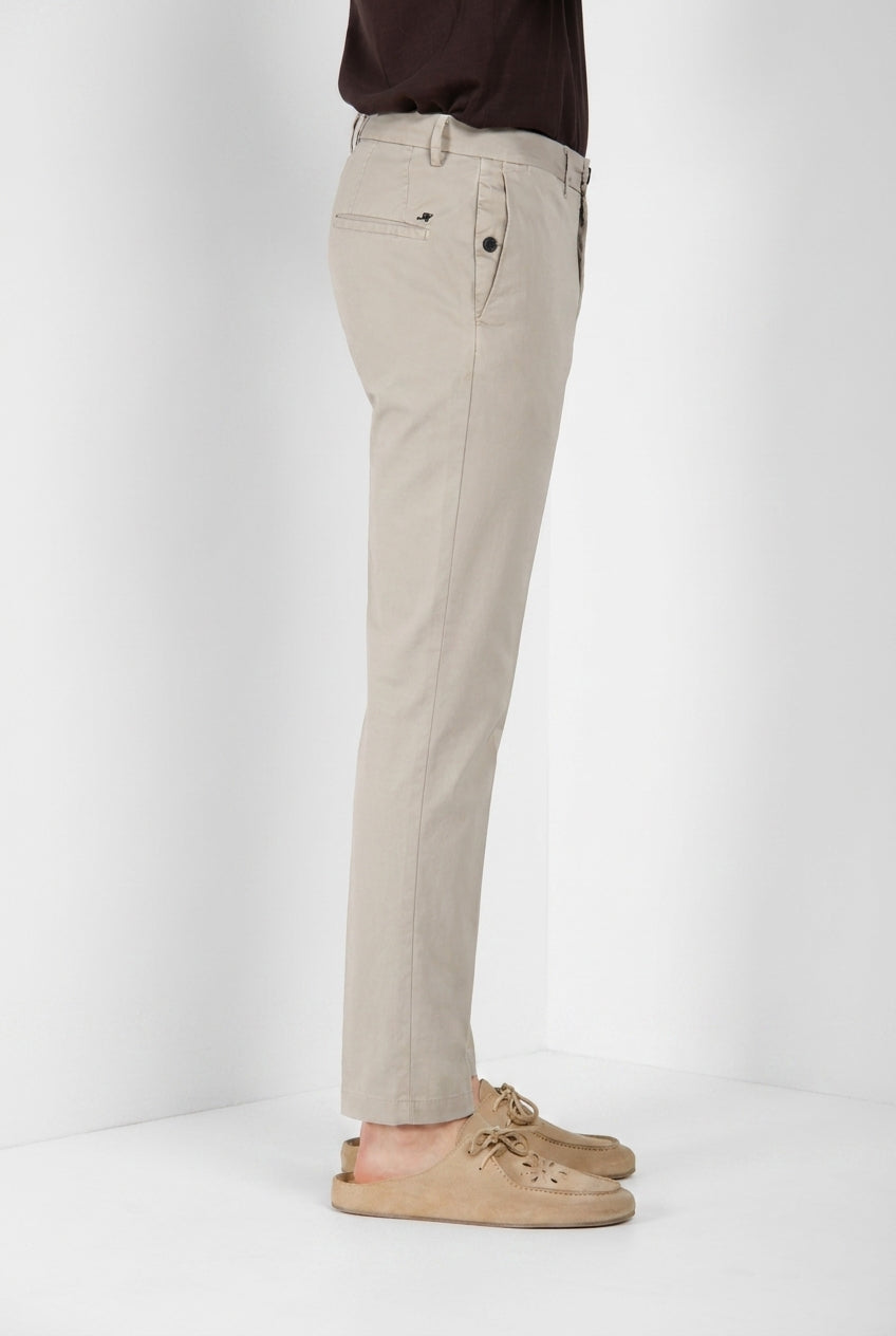 New York Delamere Hose Chino Herren aus leichtem Stretch Twill regular fit