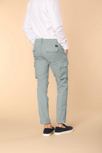 Chile  pantalone cargo uomo in twill di cotone pima leggero special washing  extra slim fit
