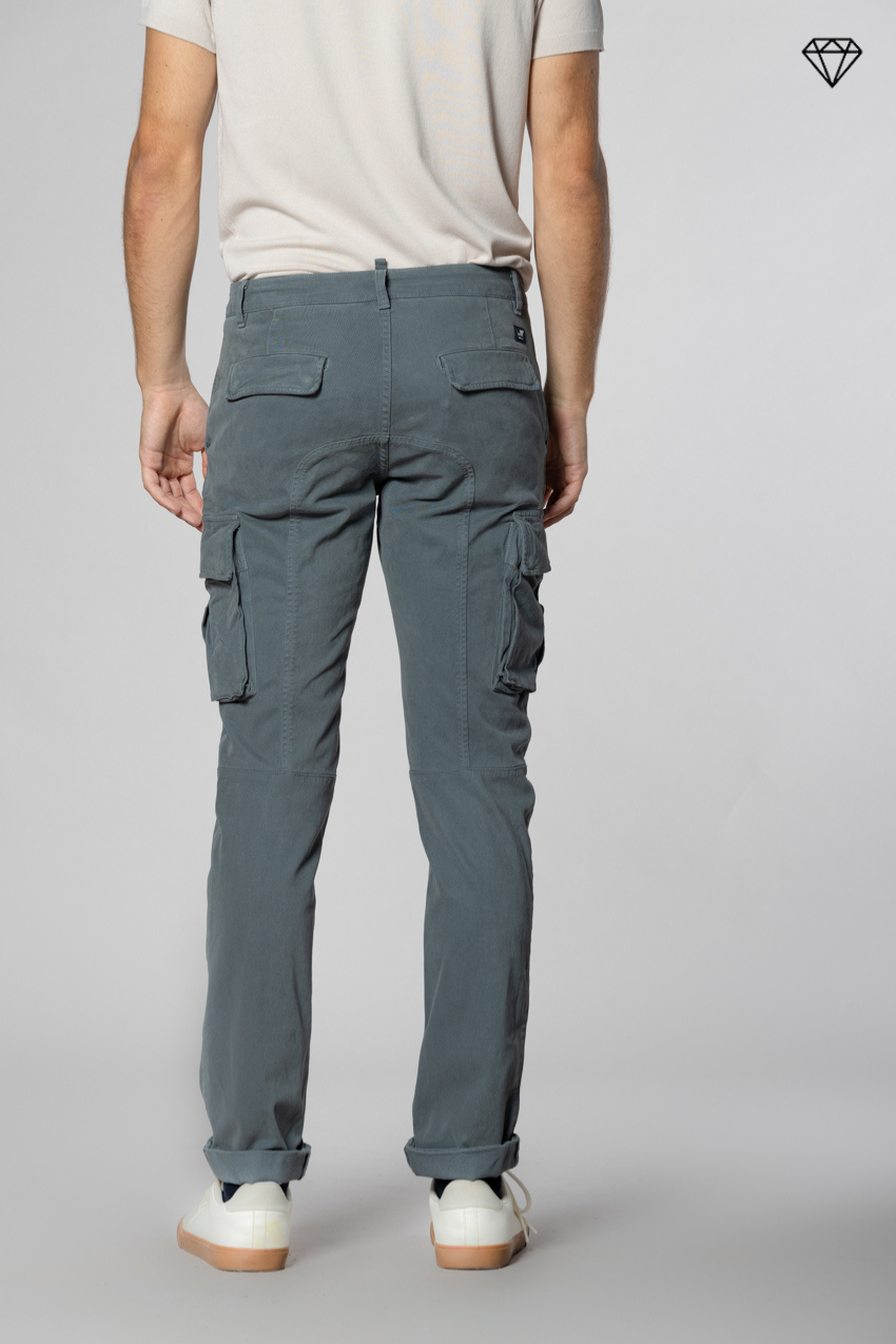 Chile pantalon cargo homme en gabardine extra slim fit ①