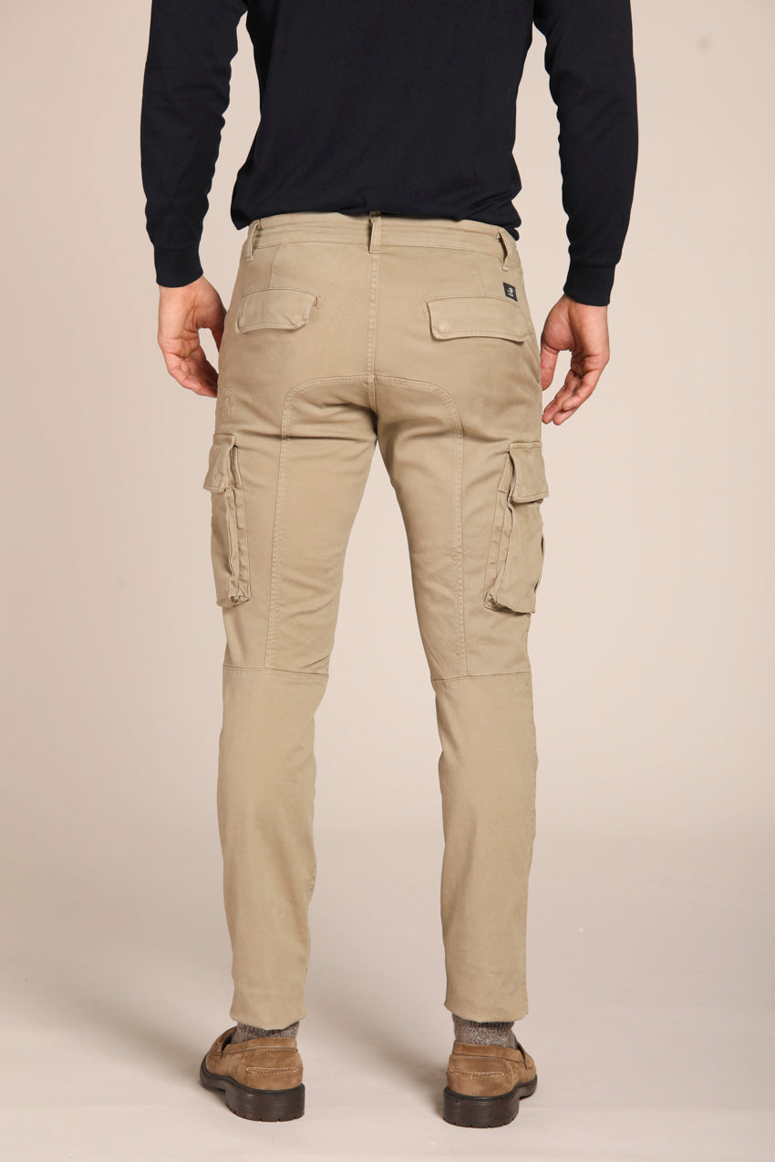 immagine 6 di pantalone cargo uomo modello Chile1 colore kaki fit extra slim di Mason's