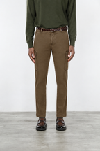 Chile Cargohose für Herren aus Stretch-Gabardine Extra Slim Fit ①