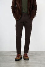 Chile Cargohose für Herren aus Stretch-Gabardine Extra Slim Fit ①