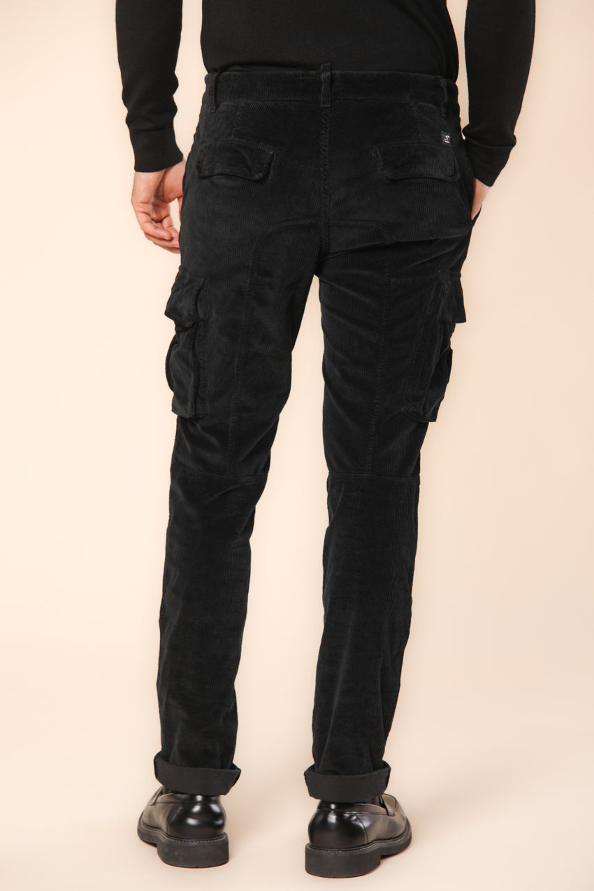 Chile men's cargo pants in velvet 500 stripe extra slim fit