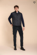 Foto 5 Chile pantalone cargo uomo in velluto 500 righe extra slim fit ①