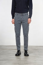 Chile Cargo-Hose Herren aus Stretch-Gabardine, Extra Slim Fit ①