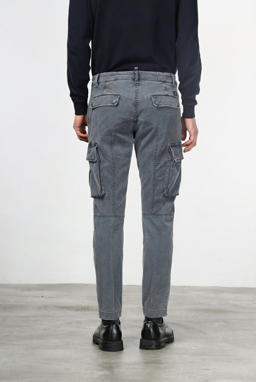 Chile Cargo-Hose Herren aus Stretch-Gabardine, Extra Slim Fit ①